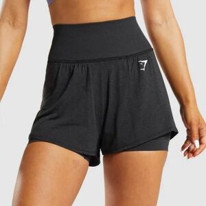Gymshark Charcoal Athletic Shorts